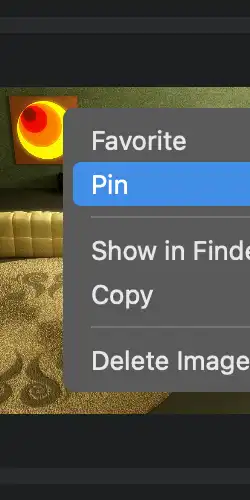 Context Menu Example